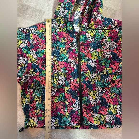 Champion Women’s Mini Flower Seersucker Full Zip Utility Jacket NWT (Size S) - Picture 9 of 9